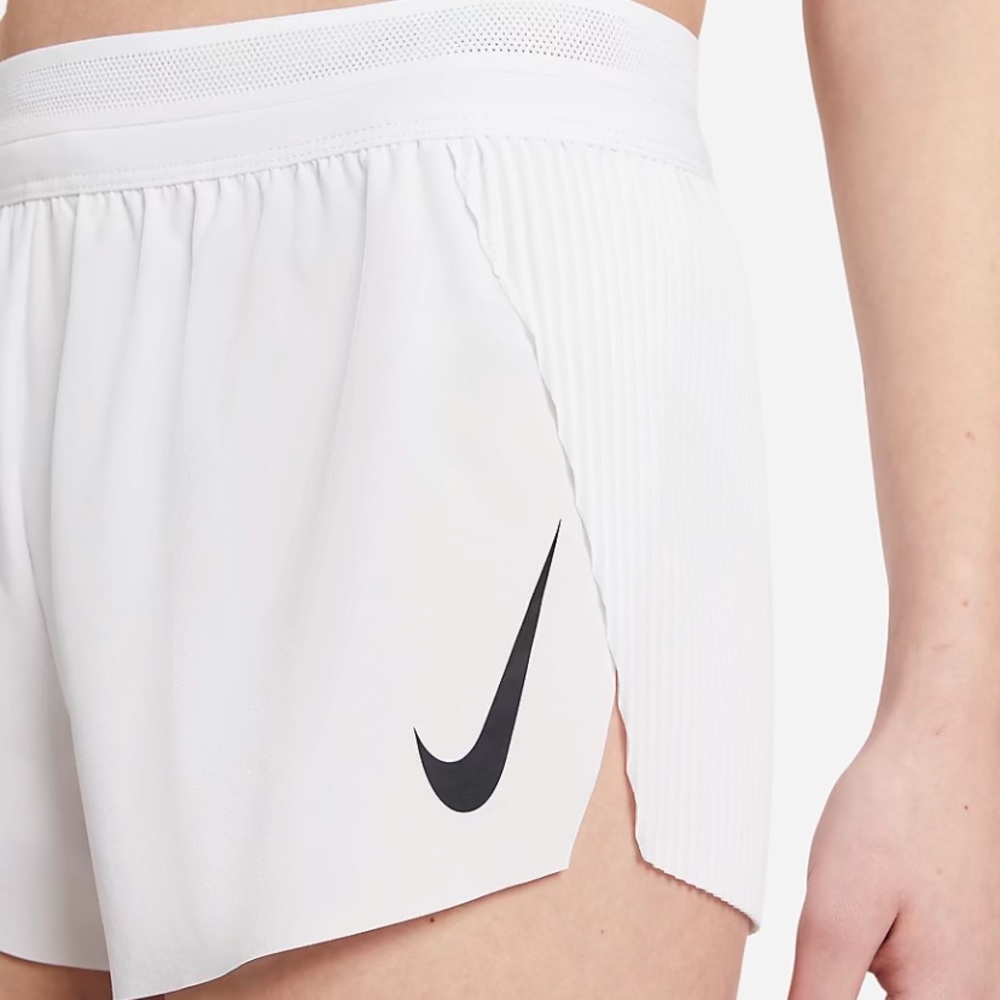 Nike White Aeroswift Short